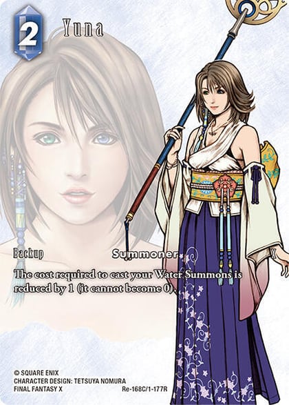 Yuna (Full Art), Legacy Collection Re-168C/1-177R