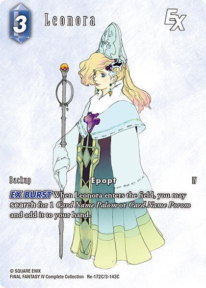 Leonora EX (Full Art), Legacy Collection Re-172C/3-143C
