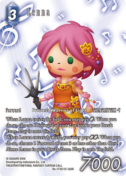 Lenna (Full Art), Legacy Collection Re-173C/15-126R