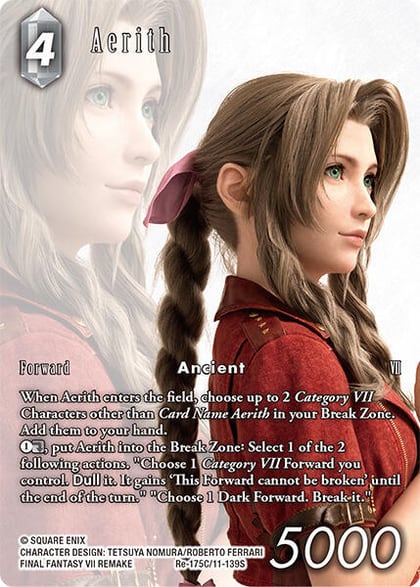 Aerith (Full Art), Legacy Collection Re-175C/11-139S