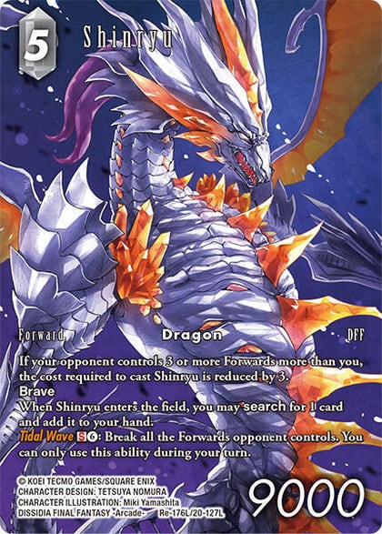 Shinryu (Full Art), Legacy Collection Re-176L/20-127L