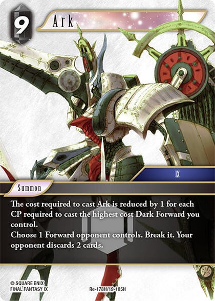 Ark, Legacy Collection Re-178H/19-105H