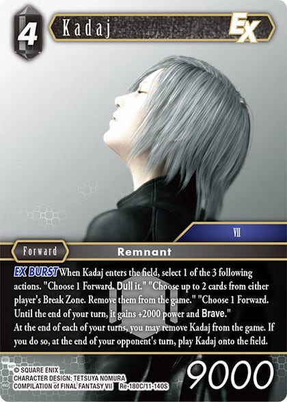 Kadaj EX, Legacy Collection Re-180C/11-140S