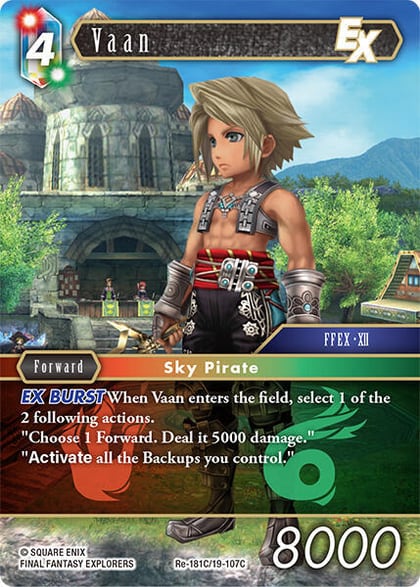Vaan EX, Legacy Collection Re-181C/19-107C