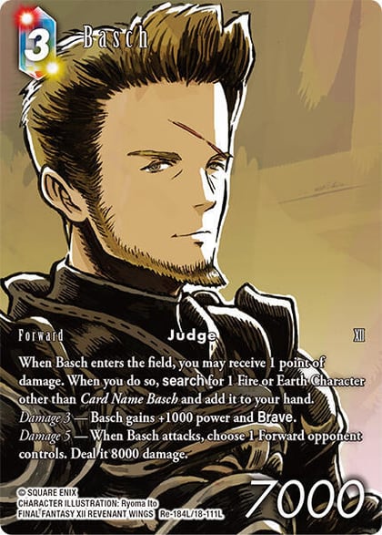 Basch (Full Art), Legacy Collection Re-184L/18-111L