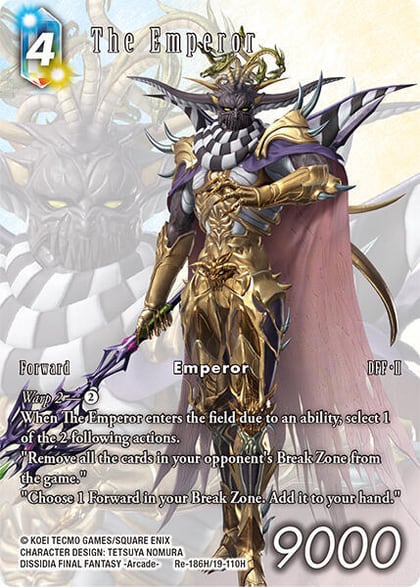 The Emperor (Full Art), Legacy Collection Re-186H/19-110H