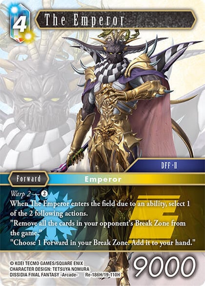 The Emperor, Legacy Collection Re-186H/19-110H