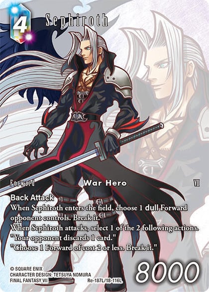 Sephiroth (Full Art), Legacy Collection Re-187L/18-116L