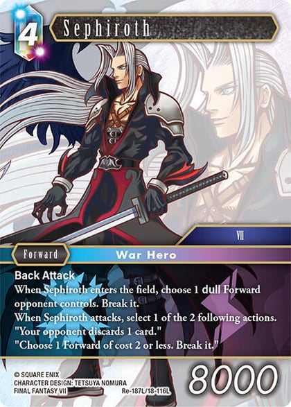Sephiroth, Legacy Collection Re-187L/18-116L