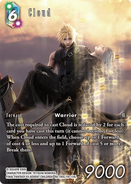Cloud (Re-190L/19-114L) (Full Art), Legacy Collection Re-190L/19-114L