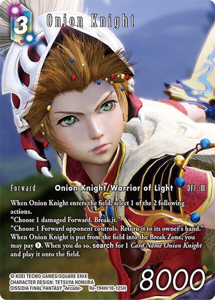 Onion Knight (Full Art), Legacy Collection Re-194H/18-125H