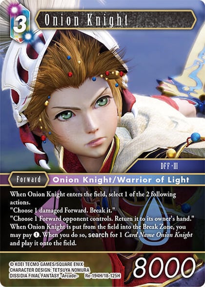 Onion Knight, Legacy Collection Re-194H/18-125H