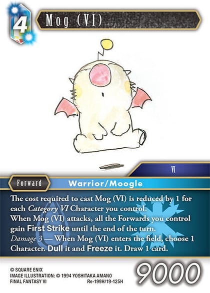 Mog (VI), Legacy Collection Re-199H/19-125H