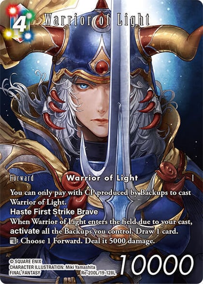 Warrior of Light (Full Art), Legacy Collection Re-200L/19-128L