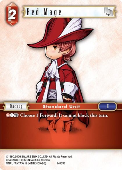 Red Mage (Arc), Opus I 1-003C