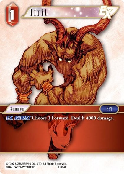 Ifrit EX, Opus I 1-004C