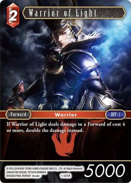 Warrior of Light (Fire), Opus I 1-005R