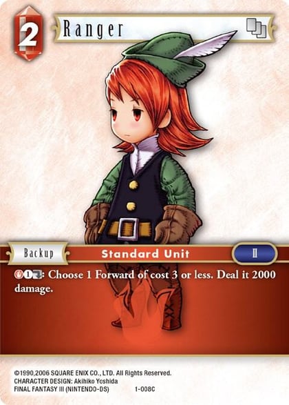 Ranger (Refia), Opus I 1-008C