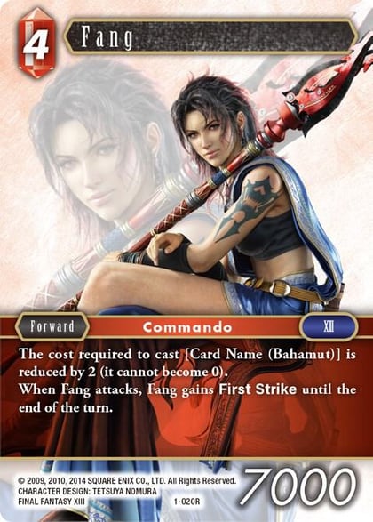 Fang, Opus I 1-020R