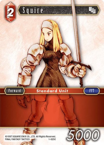 Squire (Female Unit), Opus I 1-025C