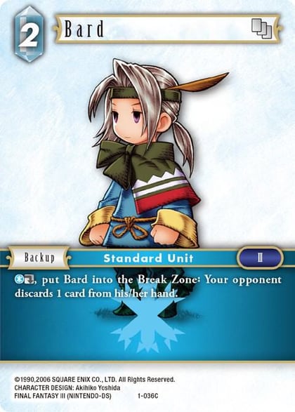 Bard (Luneth), Opus I 1-036C