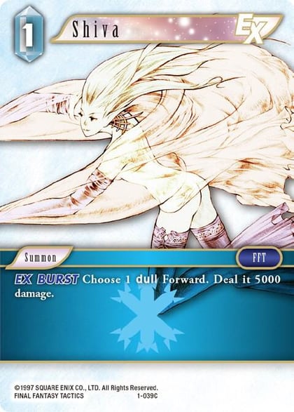 Shiva EX (Common), Opus I 1-039C