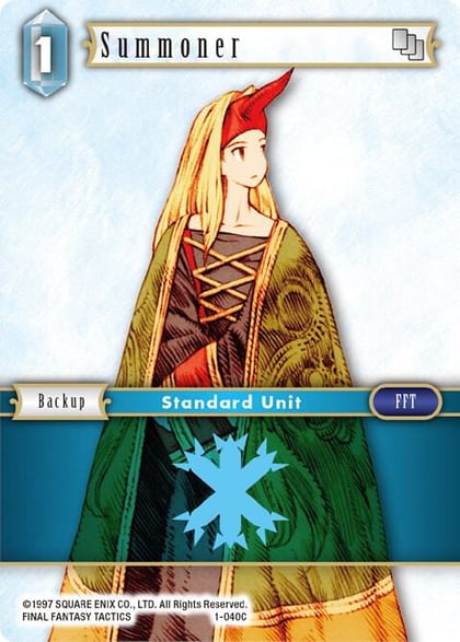 Summoner (Female Unit), Opus I 1-040C