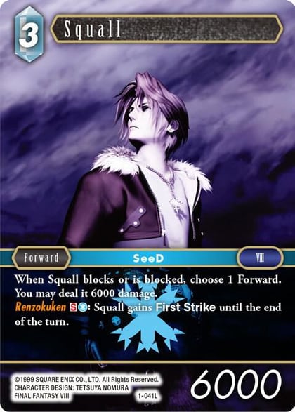 Squall (Legend), Opus I 1-041L