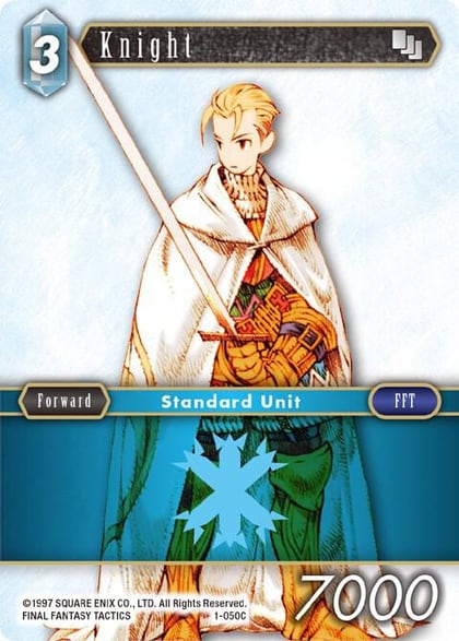 Knight (Male Unit), Opus I 1-050C