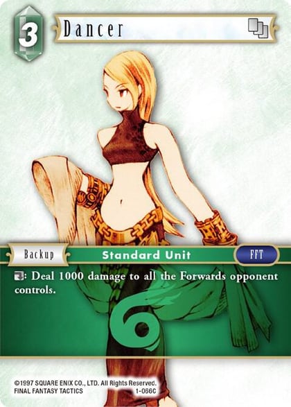 Dancer (Female Unit), Opus I 1-066C