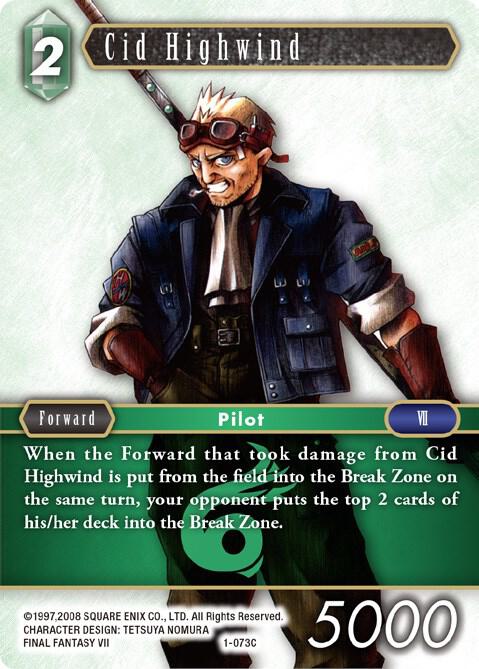 Cid Highwind (Common), Opus I 1-073C