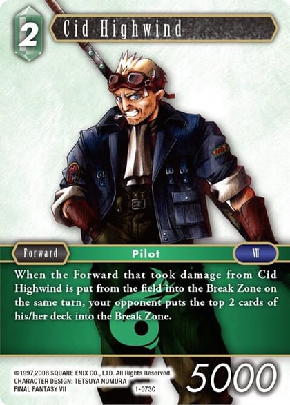 Cid Highwind (Common), Opus I 1-073C