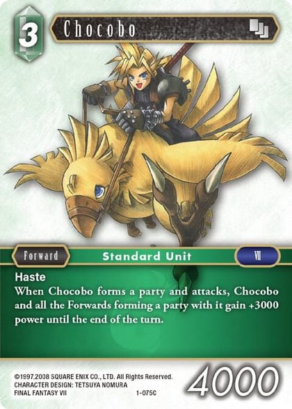 Chocobo - 1-075C, Opus I 1-075C