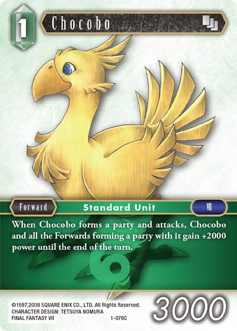 Chocobo - 1-076C, Opus I 1-076C