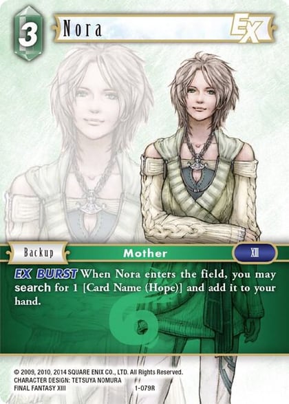 Nora EX, Opus I 1-079R