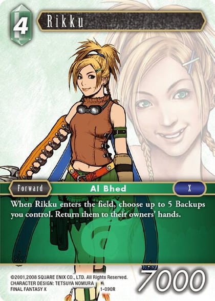 Rikku (Rare), Opus I 1-090R