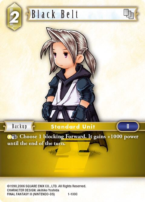 Black Belt (Luneth) - 1-100C, Opus I 1-100C