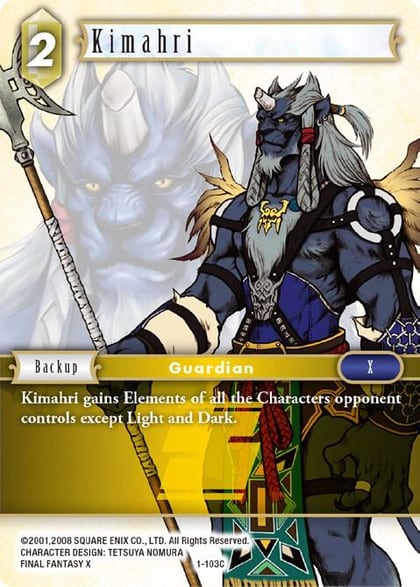 Kimahri (Common), Opus I 1-103C
