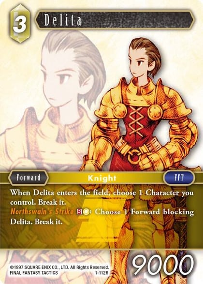 Delita (Rare), Opus I 1-112R
