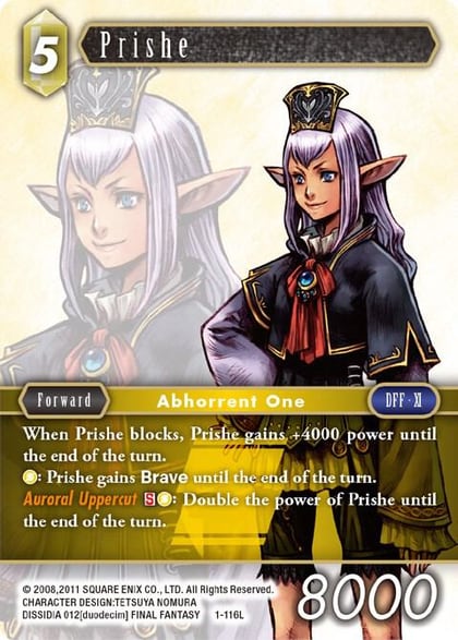 Prishe, Opus I 1-116L
