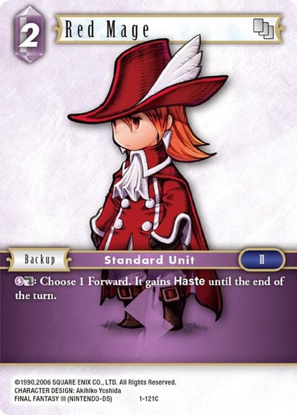 Red Mage (Refia), Opus I 1-121C