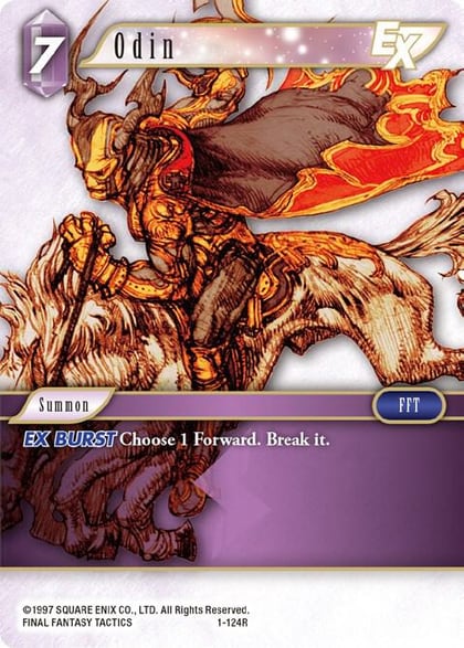Odin EX, Opus I 1-124R