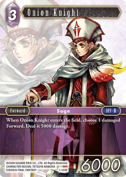 Onion Knight (Sage), Opus I 1-125R