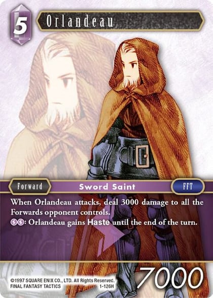 Orlandeau, Opus I 1-126H