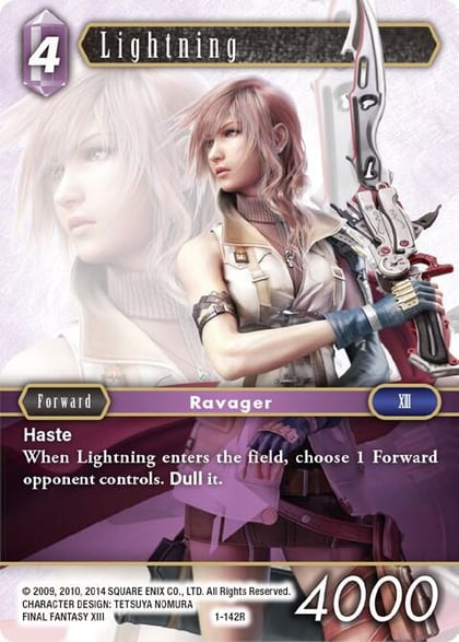 Lightning (Rare), Opus I 1-142R