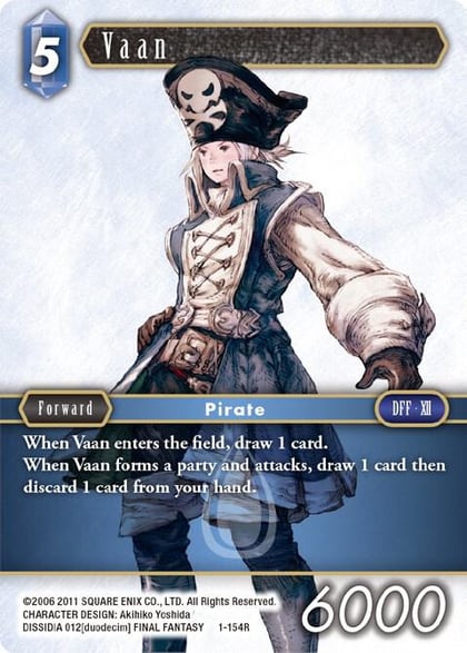 Vaan (Rare), Opus I 1-154R