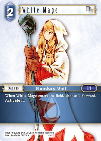 White Mage (Female Unit), Opus I 1-161C