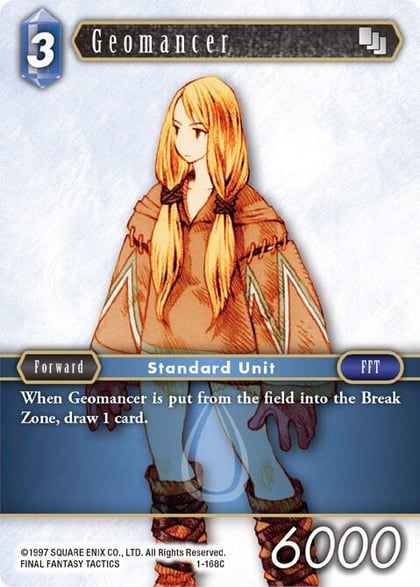 Geomancer (Female Unit), Opus I 1-168C