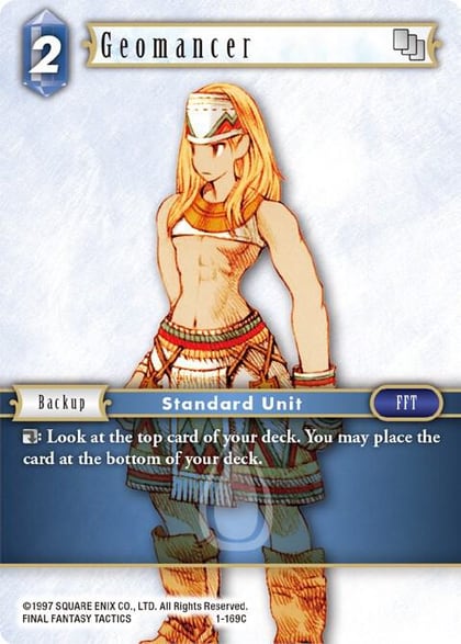 Geomancer (Male Unit), Opus I 1-169C