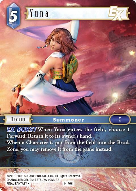 Yuna EX, Opus I 1-176H